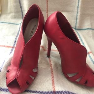 Nine West red heels